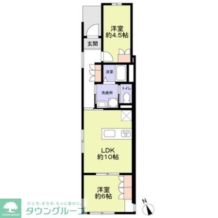 プラムヴィレッジ経堂の物件間取画像